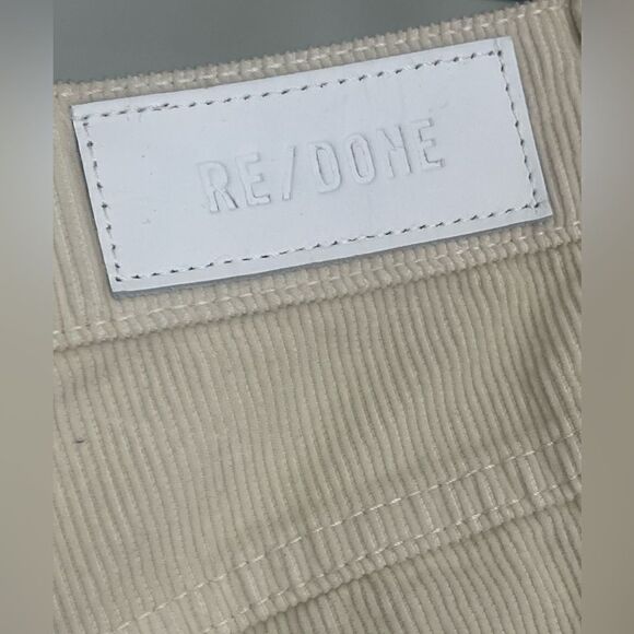 NWT RE/DONE 70s pocket loose flare in vintage ivory. 31 - Picture 11 of 13